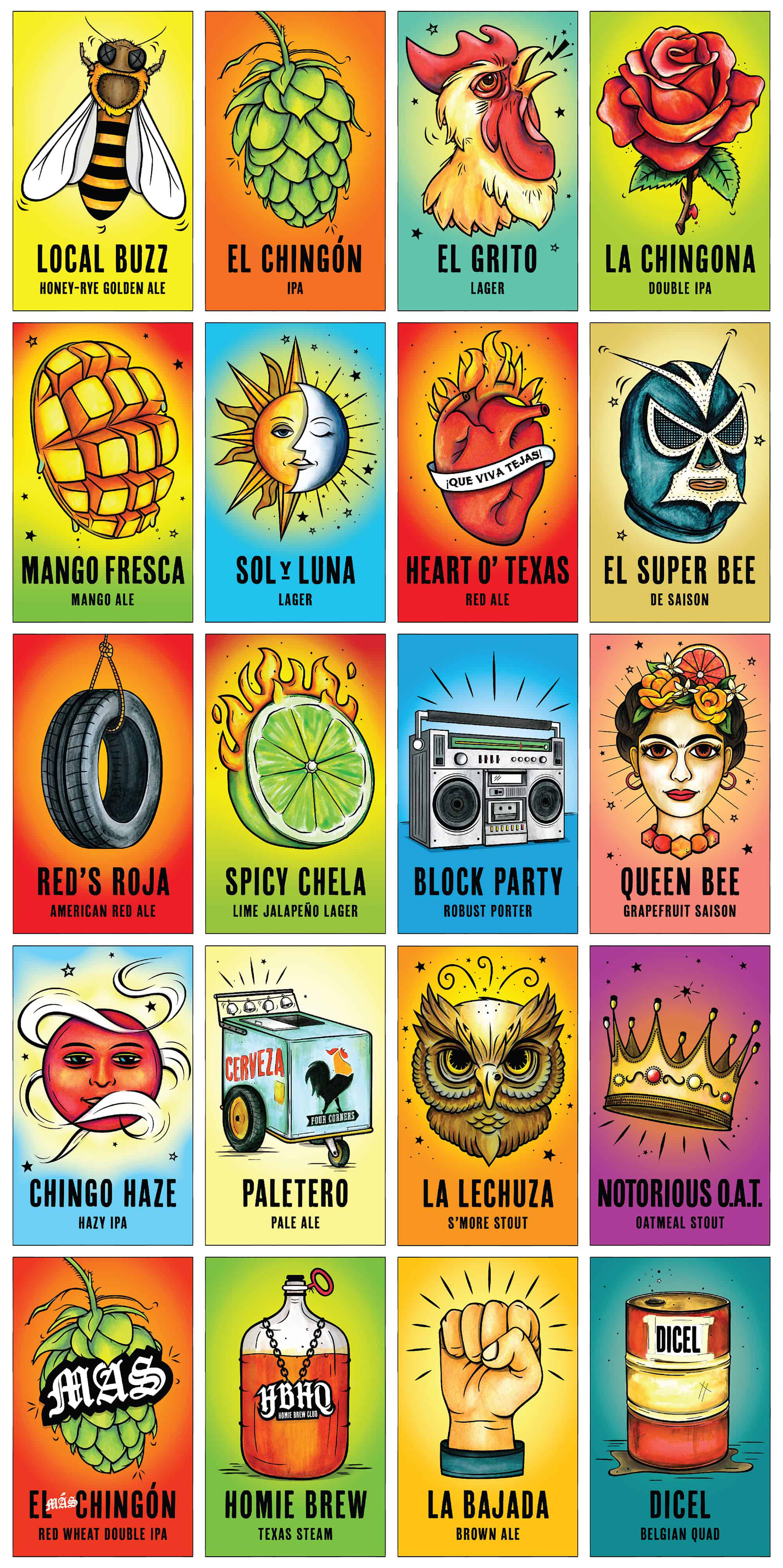 ¡FCBC! Beer Card Set